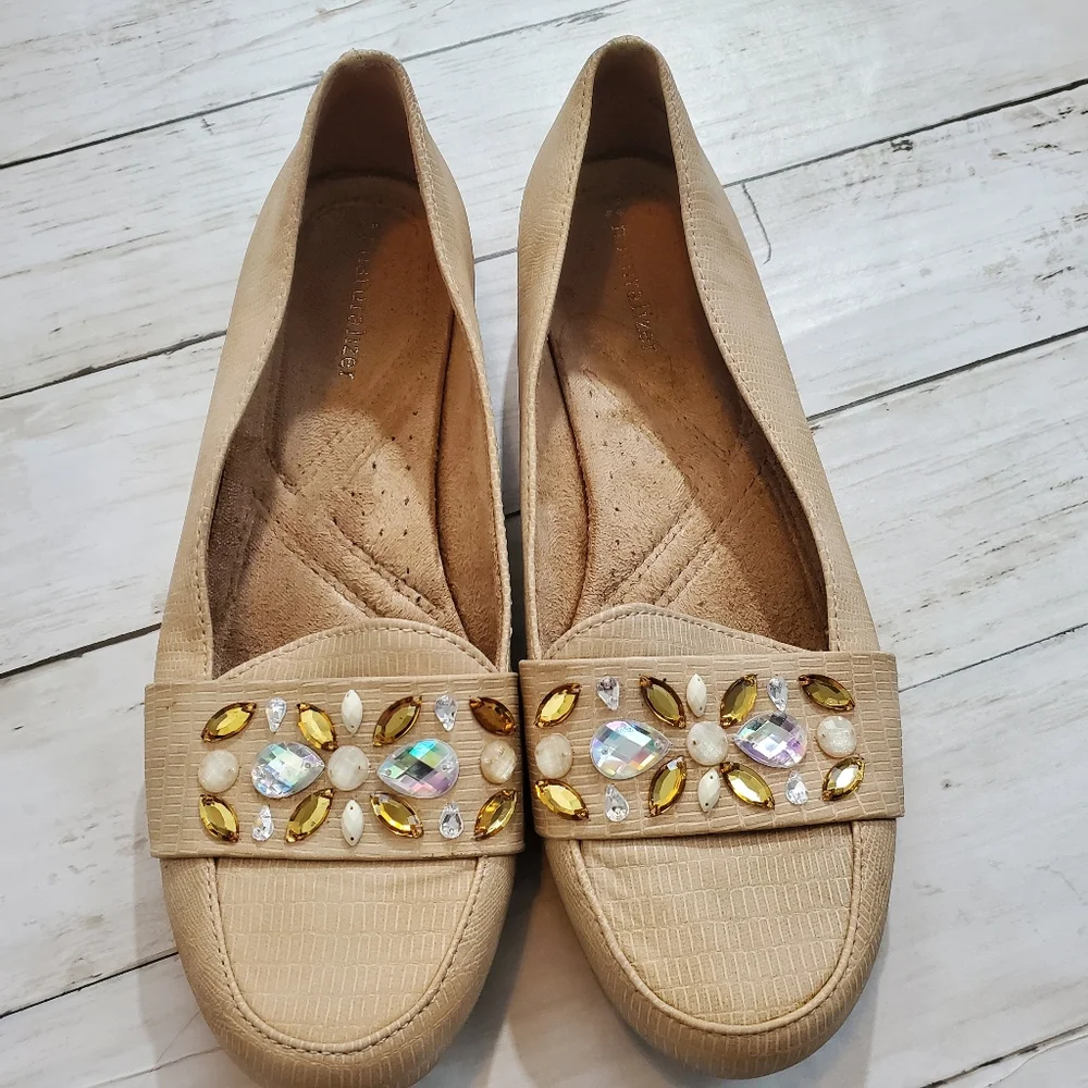 Naturalizer embellised jeweled